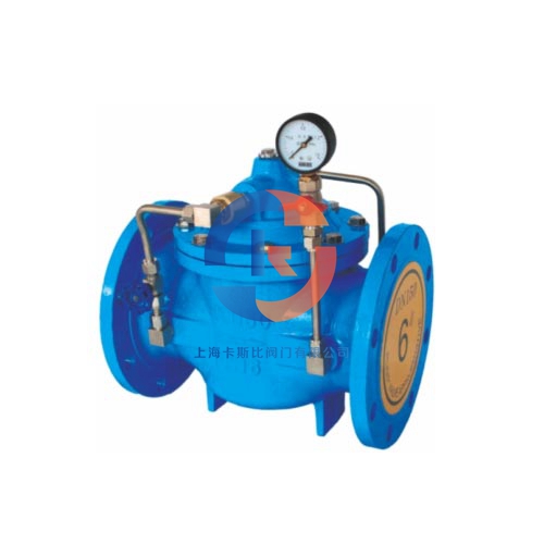 蝶式止回阀的液体通过滤水器过滤